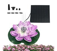 Fontaine Solaire,Pompe de Sécurité Réglable,Fontaine Solaire d'Extérieur pour Jardin - pour Bassin Terrasse Parc Paysage Aquarium Fête Anniversaire Emménagement
