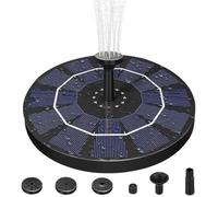 Fontaine Solaire Pompe - Marque - Modèle - 2.5W - Flottant - Bleu - Plastique - Résine - Solaire - Non