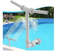 Fontaines de piscine - à double jet pour piscines creusées/hors sol , à cascade haute pression et arroseurs pour creusées et