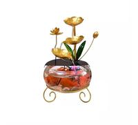 Fontaines de table Décoration de flux d'eau for petit aquarium de maison, décoration de Circulation de meuble TV de salon, décoration de bureau de fontaine Fontaines d'eau intérieures ( Color : A )