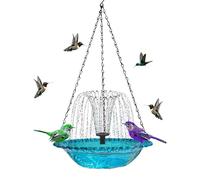 Fontaines solaires pour oiseaux Cascade décorative avec distributeur