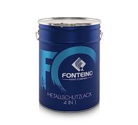 Fonteino Peinture métal glycéro 3 en 1 Ultra résistante - Protection fer, acier - Antirouille, Hydrofuge - Gris anthracite 2,5L