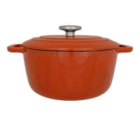 Cosy & Trendy Cocotte Fontestic en fonte émaillée, Rouille, Ø24 cm