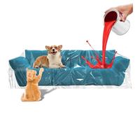 FontFable Housse de canapé transparente 200x300CM - Housse de meuble imperméable en plastique, protection anti-poussière pour canapé, fauteuil et meubles, parfait pour la rénovation et le déménagement