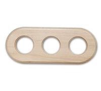 Fontini 31-803-00-2 - Cadre bois hêtre 3 éléments colonial naturel pack