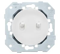 Fontini - Double Va Et Vient Blanc - Manette Blanc Glossy Dom