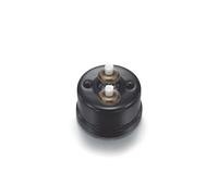 fontini Garby - Double poussoir Garby 10 A-250 V porcelaine noir pack