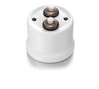 fontini Garby - Double poussoir Garby 10 A-250 V porcelaine Pack