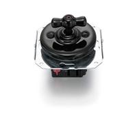 Fontini - Interrupteur va-et-vient Garby Colonial noir manette noire Ø64,5 mm - Noir
