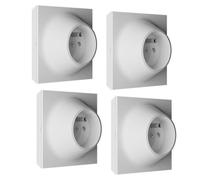FONTINI - Lot De 4 Prises 2P+T Blanche NEO EVO