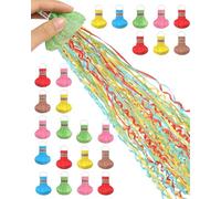 Fonyiunce 20 Pièces Serpentin Multicolor, Lancer Serpentins, Serpentins en Papier à Lancer pour Le Réveillon du Nouvel an, Anniversaire, Mariage, Fête(Couleur Aléatoire)