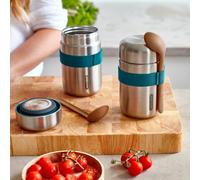 Food flask isotherme-ocean-400ml-anti-fuite-6h chaud 8h froid-avec cuillère