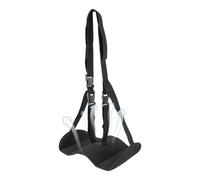 Foot Hammock for Plane Travel - Longlasting Portable Adjustable Sling | Long Flying Foot Rest for Vacation Abroad International Car Train Subway Office Work Sleeping Hotel Beach