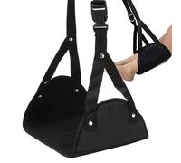Foot Hammock for Plane Travel, Portable Airplane Footrest, réglable Leg Support pour le confort, idéal pour adultes, Elderly, Women on Business Trips, Flights, Car Rides, Work, and Sleeping