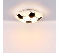 Football Appliques et plafonniers LED Changement de couleur RGB Télécommande 15 couleurs au choix Chambre d'enfant Salle de jeux Chambre à coucher