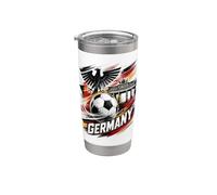 Football Collection Germany Soccer Iconic 2026 Design Gobelet isotherme en acier inoxydable double paroi