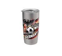 Football Collection Germany Soccer Iconic 2026 Design Gobelet isotherme en acier inoxydable double paroi