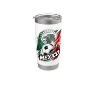 Football Collection Mexico Soccer Iconic 2026 Design Gobelet isotherme en acier inoxydable double paroi