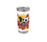 Football Collection Spain Soccer Iconic 2026 Design Gobelet isotherme en acier inoxydable double paroi