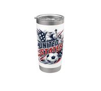Football Collection USA Soccer Iconic 2026 Design Gobelet isotherme en acier inoxydable double paroi