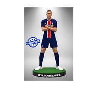 Statuette Kylian Mbappe Creative Distribution Football's Finest résine Paris Saint-Germain Bleu 60 cm