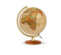 [FOP551163] WONDAY Globe terrestre lumineux 30 cm "Premium" Antique