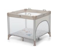 Foppapedretti Boîte pliante Jubox pour enfants de la naissance à 36 mois, transportable avec sac fourni, tapis rembourré, coins protégés avec revêtement, 93 x 93 x 78 cm, Circus
