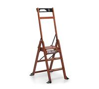 Foppapedretti Lascala 3.0 échelle Pliante, Noyer