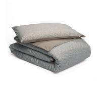 Foppapedretti Nuit & Nature Housse de Couette 1P avec taie d'oreiller ; Pétales Sable 100% Coton, Made in Italy