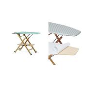 Foppapedretti Table à repasser Assai nature & Couverture axe à repasser Couverture de l'axe + Molleton