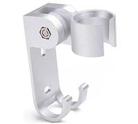 Fopytu Support de pommeau de Douche Support de Base de Douche en Aluminium Support de Support de pommeau de Douche Mural réglable Support de Support Raccord de Salle de Bain