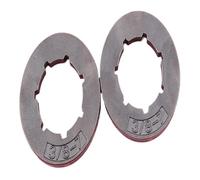 For Dolmar for Makita tronçonneuse pignon jante 3/8 7 dents ID 19mm petite cannelure for DCS430 DCS4300 DCS520i 109 110 111 115 115i pièces de rechange 2-Pack