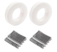 For Dolphin Lot de 4 brosses de rechange pour nettoyeur de piscine et anneaux d'escalade, kit de récurage PVA pour enlever les débris sur les murs de piscine, compatible avec Triton Plus DX5 Plus M400