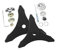 For Husqvarna for Sthil for tondeuse for lame 3 dents débroussailleuse lame 2 Pack