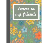 For my Friends Watercolor Floral Stationery Writing Pad -Bordered Letter Paper ! Personalised Decorative Invitations! Floral Letter size Lined Note ... Floral Designs for Letters! Invitations