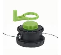 For Reel Easy+ Bump Feed Head 314608005 Compatible avec les débroussailleuses à tige droite après 2004, design en plastique ABS pour la coupe au pinceau, lot de 2 avec outils d'installation
