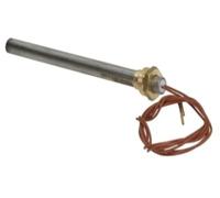 For remplacement de tige d'allumage de poêle à granulés Haas et for Sohn, résistance d'allumage en acier inoxydable de 350 W de 12,5 mm de diamètre for gril et poêle à granulés