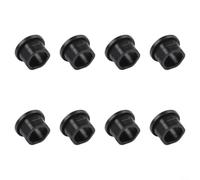 For Troy-bilt For Craftsman For Cadet Lot de 4 bagues de bride de rechange pour tondeuse à gazon 741-0245 748-0245 741-04110 706-15980-01 Construction en acier durable facile à installer (8 pièces)