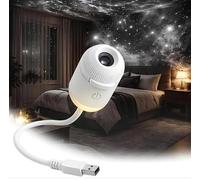 forbany Galix Dream Projecteur - Veilleuse Étoiles pour Enfants, Projection Douce et Focalisable, Lumière Anti-Éblouissement, Favorise l'Endormissement Autonome (1 Projecteur + 12 Diapositives)