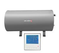 FORÇA Swiss Outdoor S.O. Chauffe-eau pour camping-car 10 l, 12 V, 200 W, avec écran LCD, élément de commande, caravane, camping-car, chauffe-eau, alimentation en eau, eau chaude
