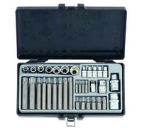 FORCE 4352 Kit, caisse / encastrement-tournevis (bits)