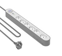 FORCE POWER LITE Parafoudre 6 Prises 800J 1.5m GSchuko