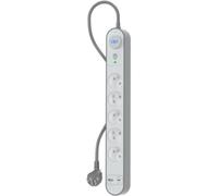 Force Power Parafoudre Lite 5 prises USB-A et USB-C 800J 1,5 m EU