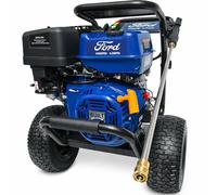 Ford Nettoyeur haute pression à essence 303 bar 13 CV 420 cc 15,1 l/min - Nettoyeur industriel professionnel avec pompe Triplex Annovi Reverberi, tuyau de 15 m et 5 buses