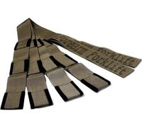 Forearm Forklift - Sangles d’avant-bras de levage et de transport pour chariot élévateur, orange, modèle L74995CN, L74995JUTE