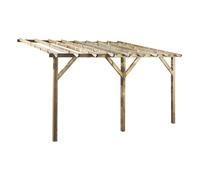 Forest Style Tonnelle en Bois 251 x 300 x 400 cm Etreta 12 m² - Cerland