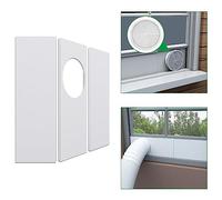 Forestchill Kit de plaques d'étanchéité pour climatiseur portable pour tuyau d'échappement de 12,7 cm de diamètre, kit universel pour fenêtres coulissantes et fenêtres suspendues, panneaux