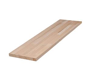 FORESTEA Tablette hêtre Massif lamellé collé abouté 1200 x 300 x 18 mm - FSC 100%