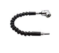 Foret à angle droit 105 degrés pour perceuse à douille hexagonale magnétique 6,35 mm avec tige souple flexible flexible pour perceuse ou tournevis