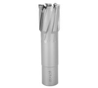 Foret à carottage, mèche à cœur creux en acier rapide, fraise annulaire 24 x 50 mm, scie cloche à pointe carbure avec profondeur maximale de 50 mm, adaptée aux plaques d’acier